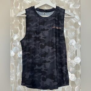 Spiritual Gangster Camo Muscle Tank 🖤 Vintage Black Camo Women’s Small NWT